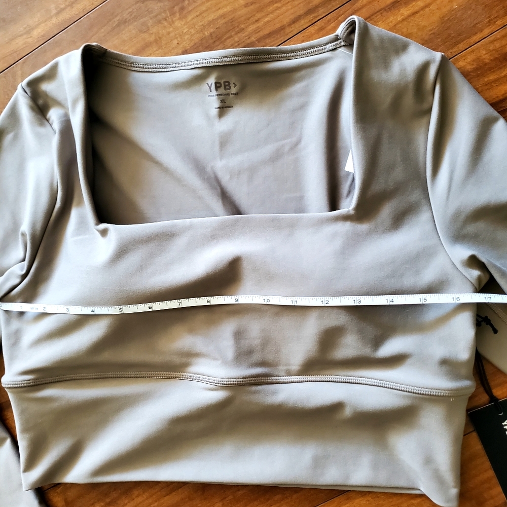 Work out long sleeve bra crop top - Picture 2 of 4